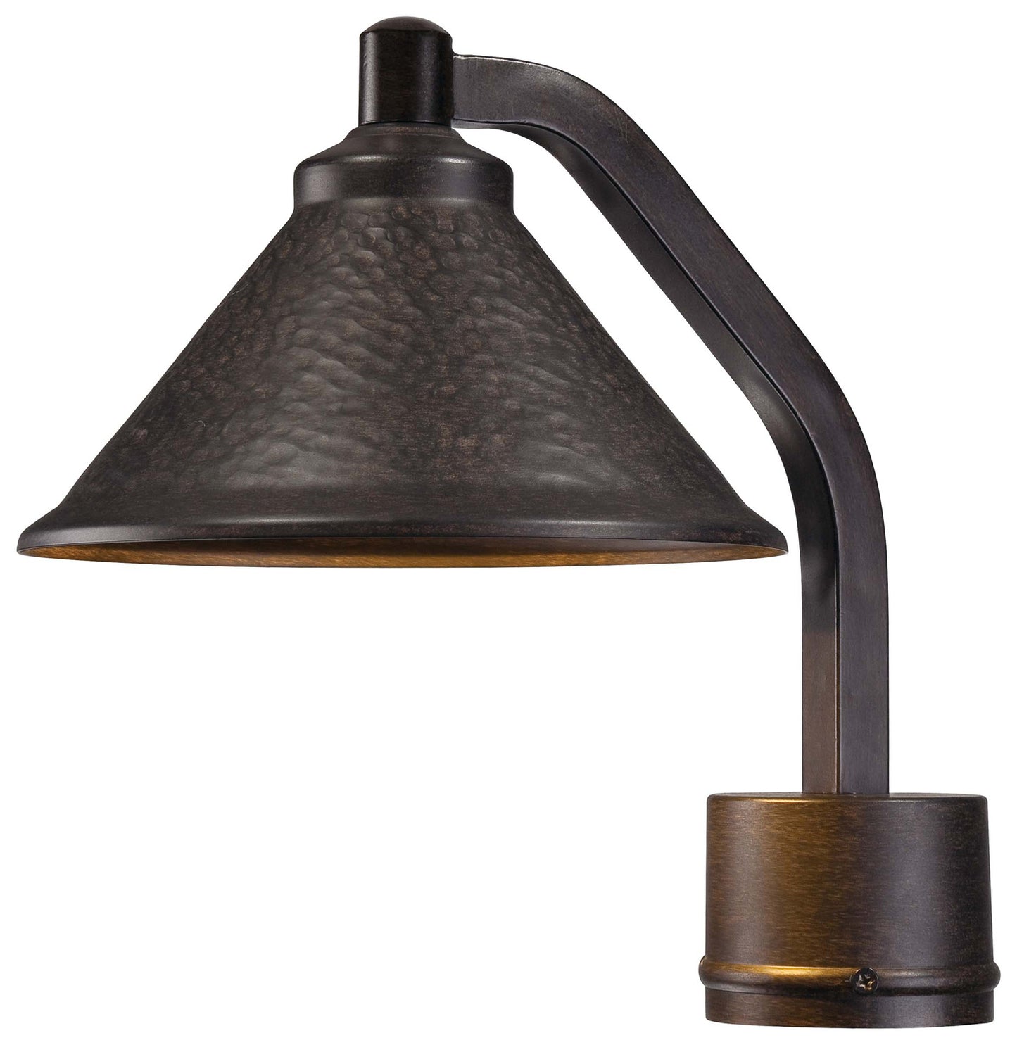 Kirkham LED Post Mount in Aspen Bronze