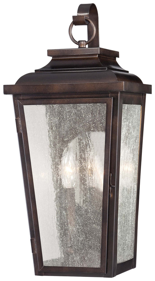 Irvington Manor Two Light Pocket Lantern in Chelesa Bronze