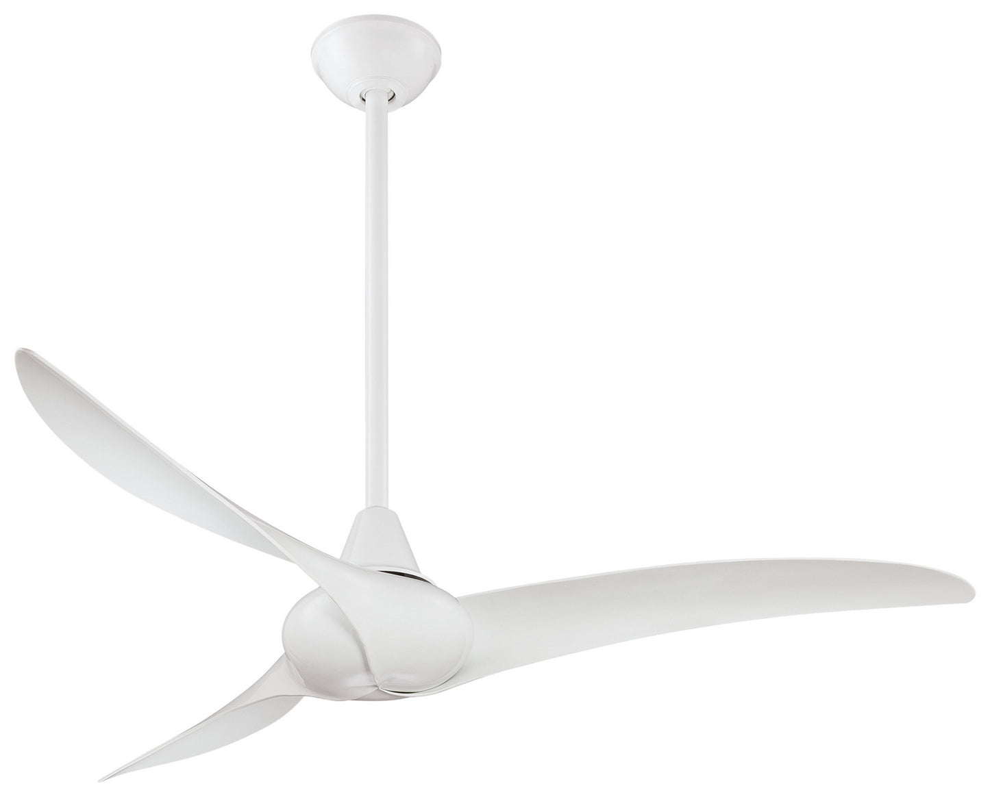 Wave 52"Ceiling Fan in White