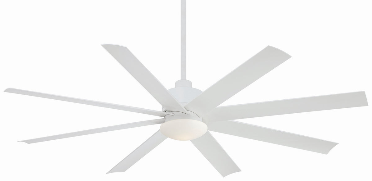 Slipstream 65" Ceiling Fan in Flat White