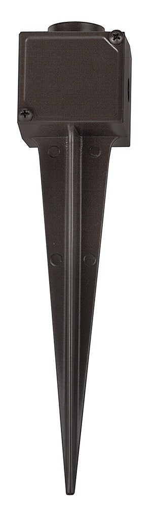 Hinkley - 0013-JBBZ - 9" Ground Spike with Junction Box - Accessory - Bronze