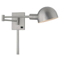 P3 LED Swing Arm Wall Sconce in Matte Brushed Nickel