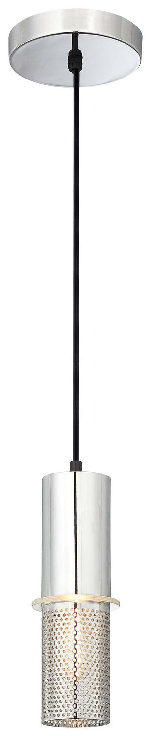 Larry One Light Mini Pendant in Chrome