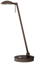 George's Reading Room LED Table Lamp in Copper Bronze Patina