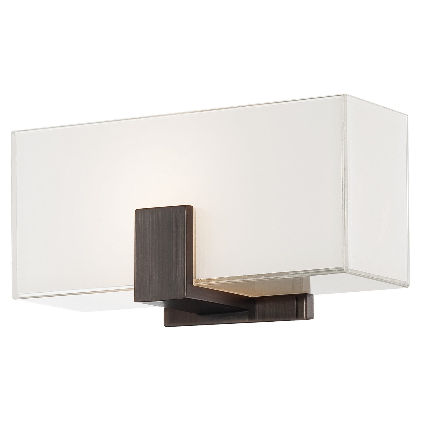 George Kovacs One Light Wall Sconce in Copper Bronze Patina