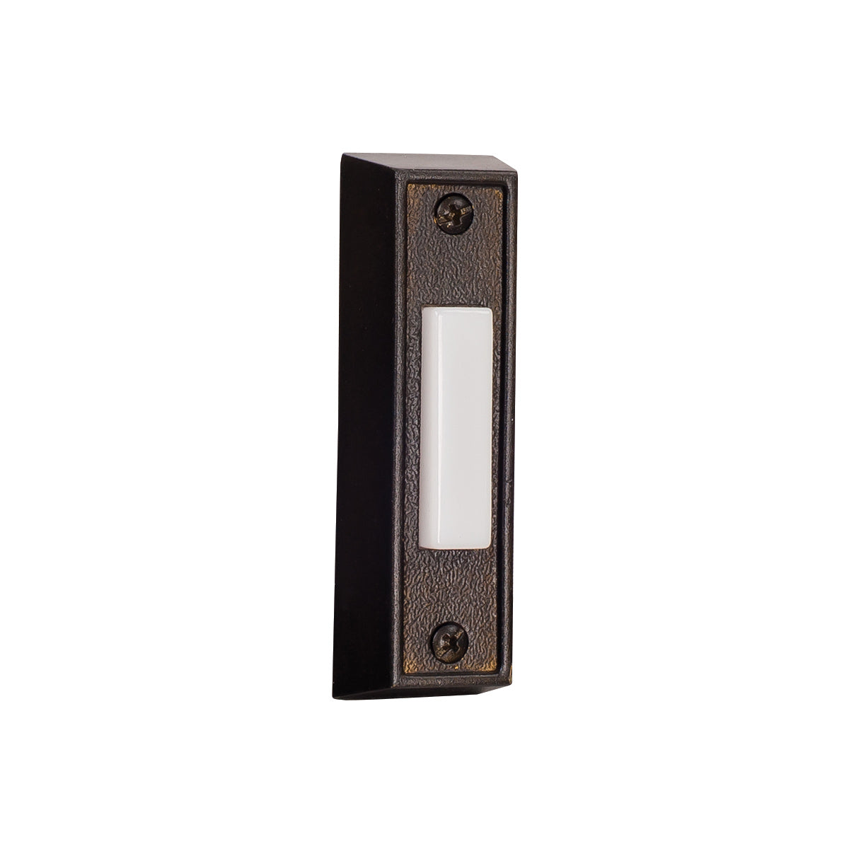 Push Button-Surface Mount Surface Mount Rectangle Lighted Push Button in Bronze