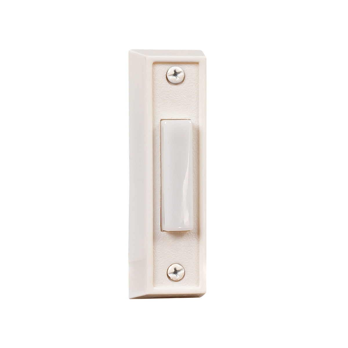 Builder Surface Mount Buttons Surface Mount Rectangle Lighted Push Button in White