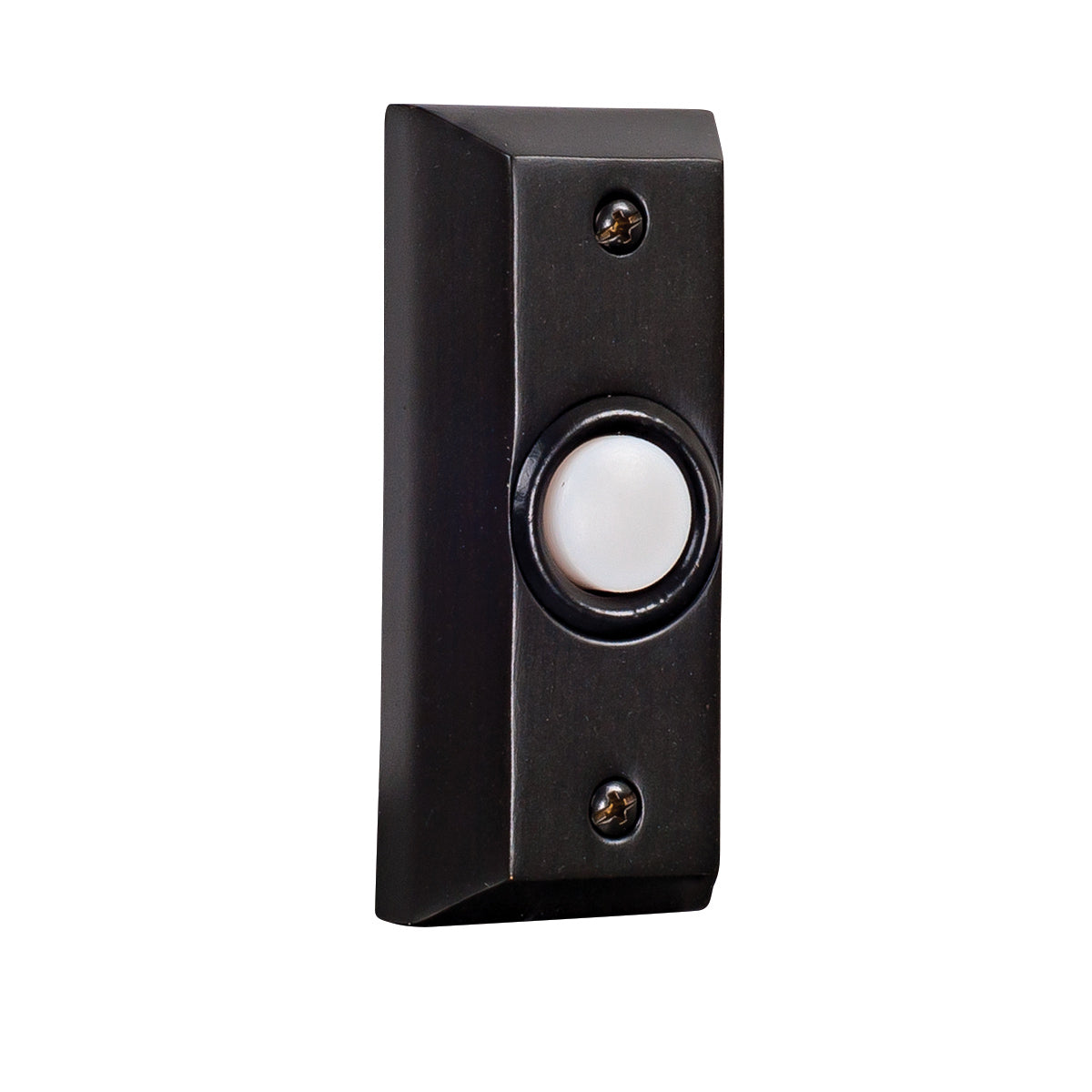 Push Button-Surface Mount Surface Mount Rectangle Lighted Push Button in Bronze