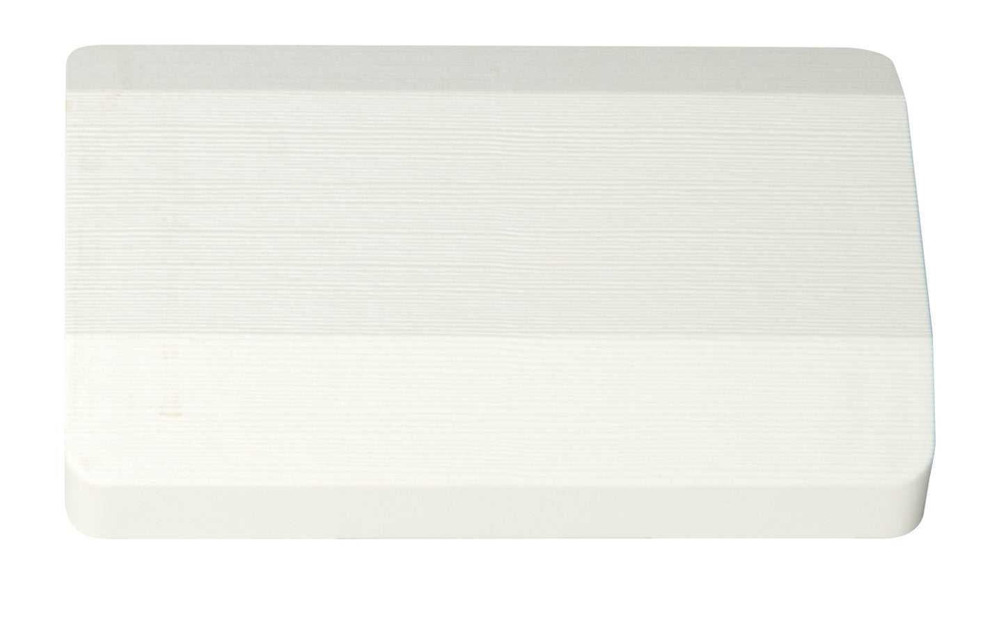Designer-Chime Basic Tapered Rectangle Chime in White