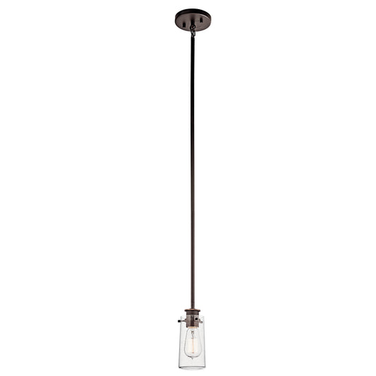Braelyn One Light Mini Pendant in Olde Bronze