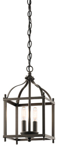 Larkin Two Light Pendant in Olde Bronze
