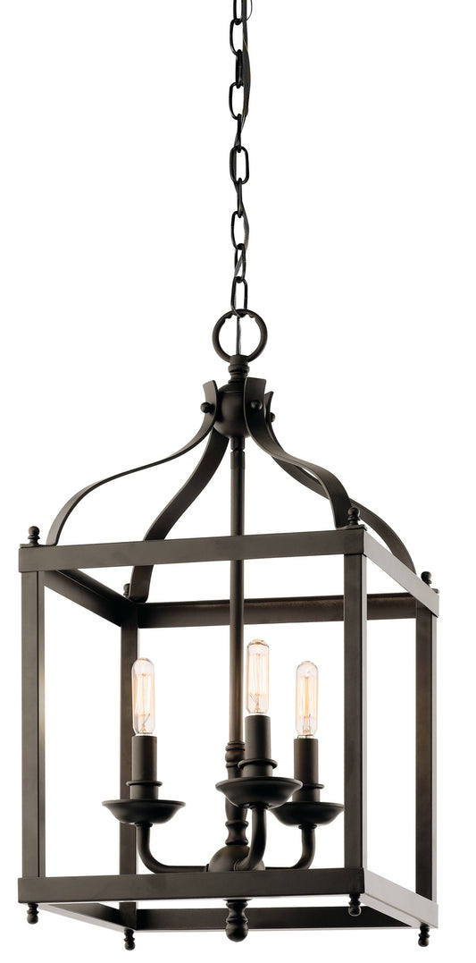 Larkin Three Light Pendant in Olde Bronze