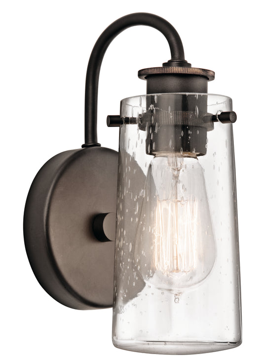 Braelyn One Light Wall Sconce in Olde Bronze
