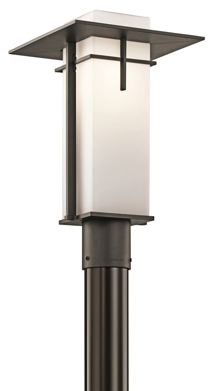 Caterham One Light Outdoor Post Mount in Olde Bronze