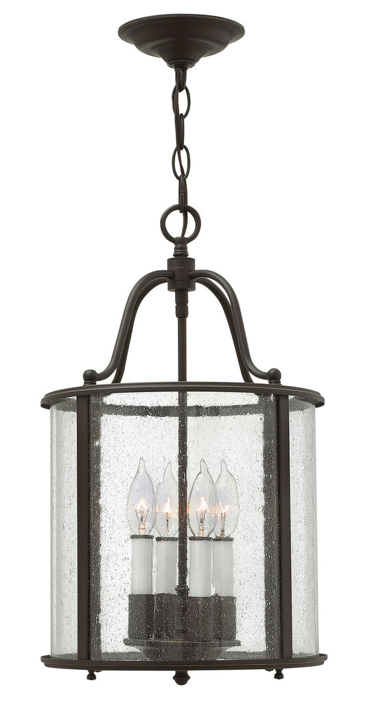 Gentry LED Chandelier in Olde Bronze