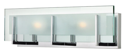 Latitude Two Light Vanity in Chrome