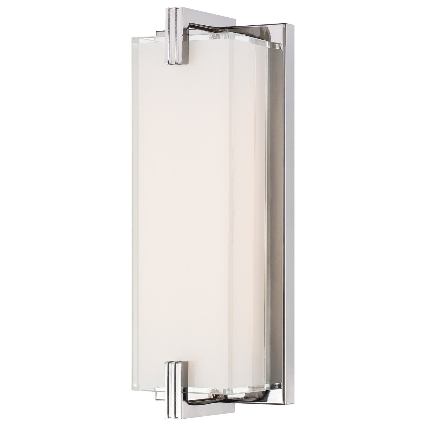 George Kovacs - P5219-077-L - LED Wall Sconce - Cubism - Chrome