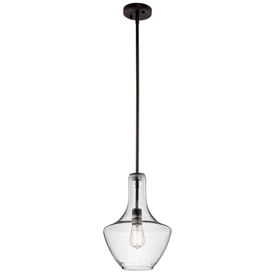Everly One Light Pendant in Olde Bronze