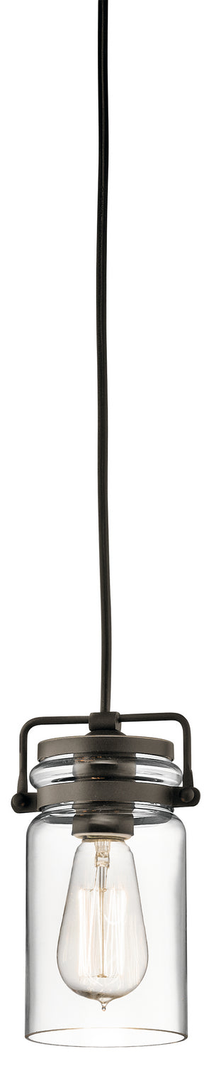 Brinley One Light Mini Pendant in Olde Bronze