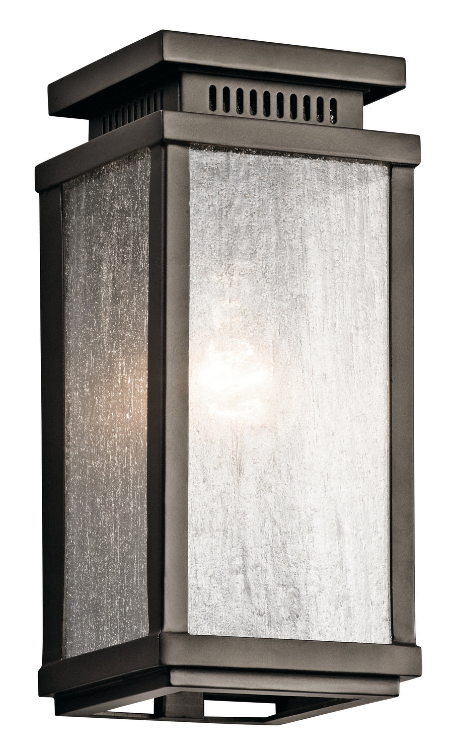 Manningham One Light Outdoor Wall Mount in Olde Bronze