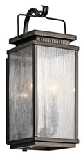 Manningham Two Light Outdoor Wall Mount in Olde Bronze