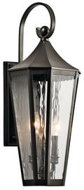 Rochdale Two Light Outdoor Wall Mount in Olde Bronze