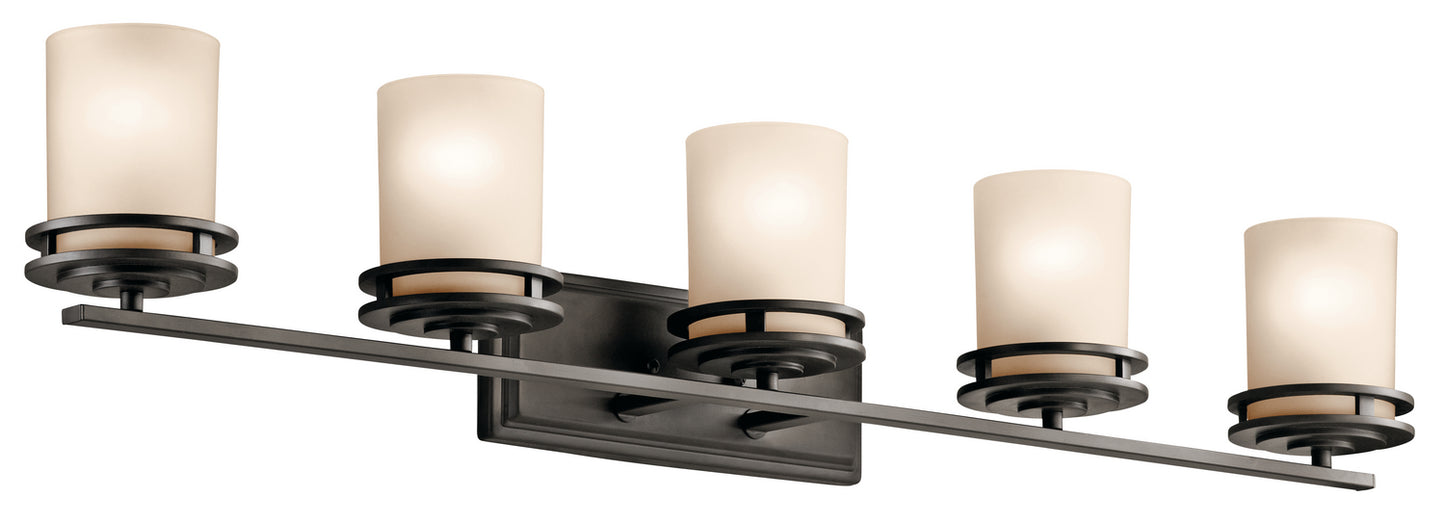 Hendrik Five Light Bath in Olde Bronze