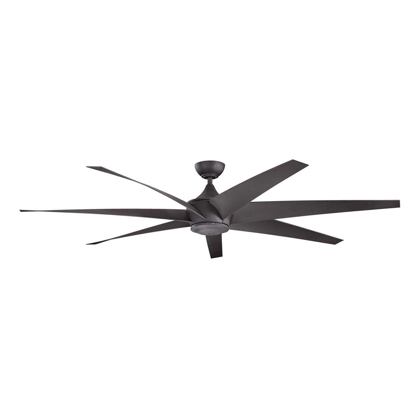 Lehr 80"Ceiling Fan in Distressed Black