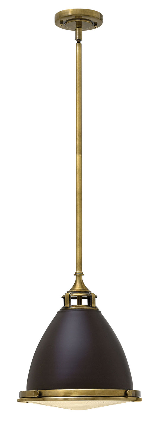 Amelia LED Pendant in Buckeye Bronze