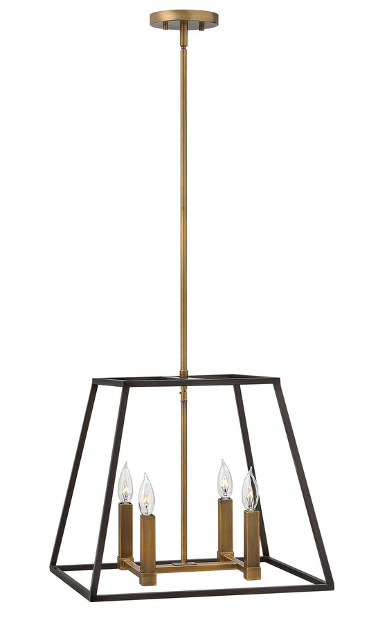 Fulton LED Pendant in Bronze