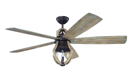 Winton 56" Ceiling Fan in Aged Bronze Brushed