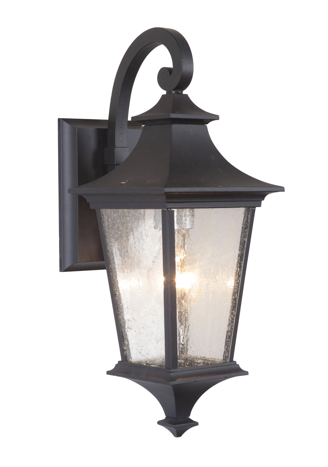 Craftmade - Z1354-MN - One Light Wall Mount - Argent - Midnight