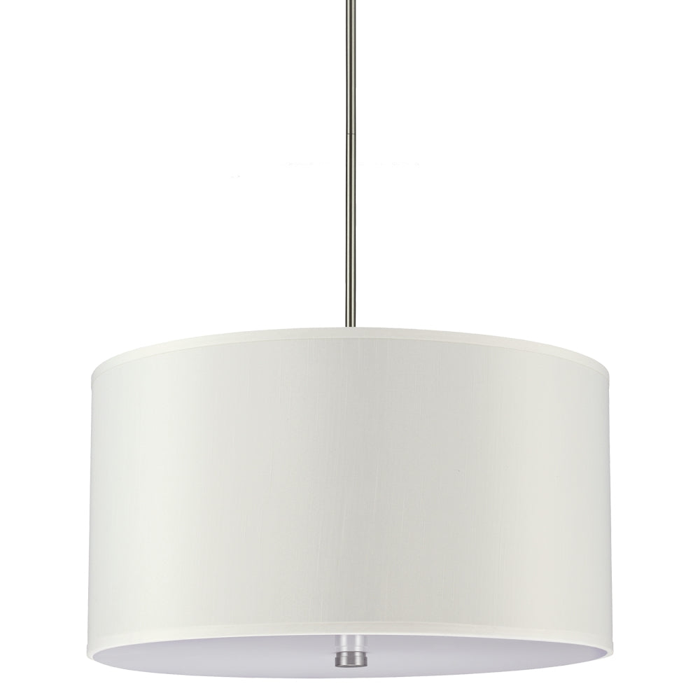 Dayna Shade Pendants Four Light Pendant in Brushed Nickel