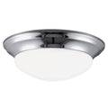 Generation Lighting - 75434-05 - One Light Flush Mount - Nash - Chrome