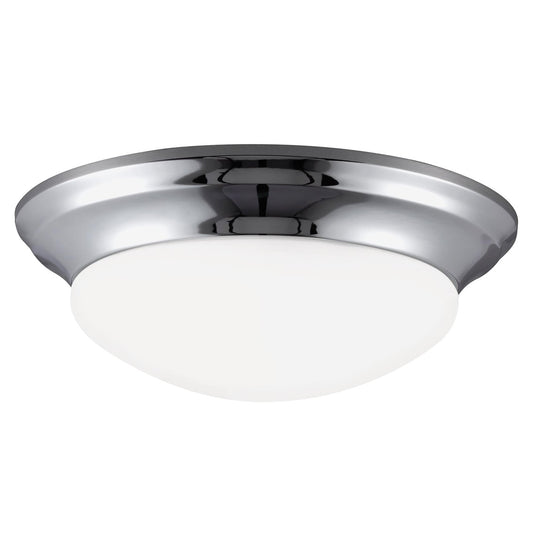 Nash Two Light Flush Mount in Chrome