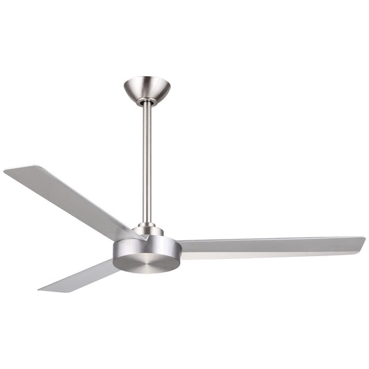 Roto 52"Ceiling Fan in Brushed Aluminum