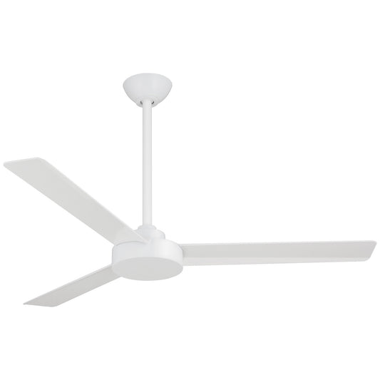 Roto 52"Ceiling Fan in Flat White