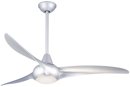 Light Wave 52"Ceiling Fan in Silver