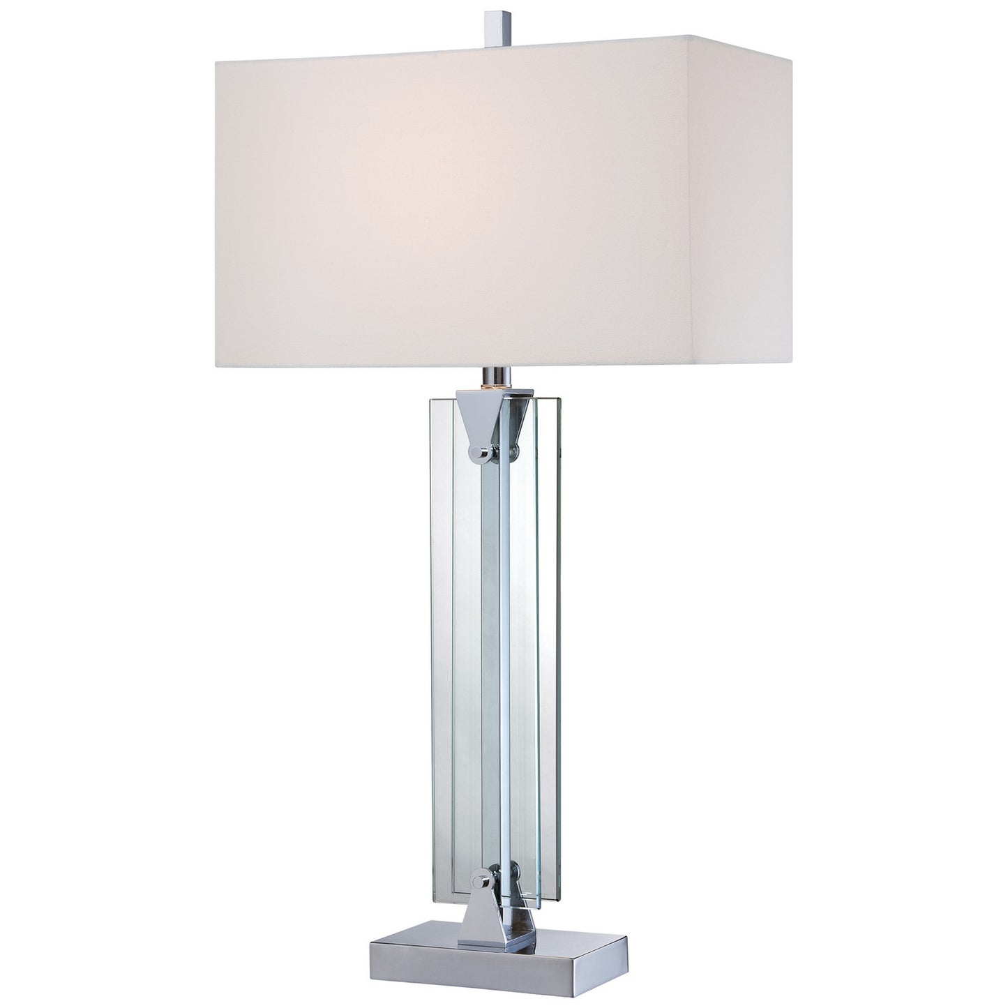 Portables LED Table Lamp in Chrome