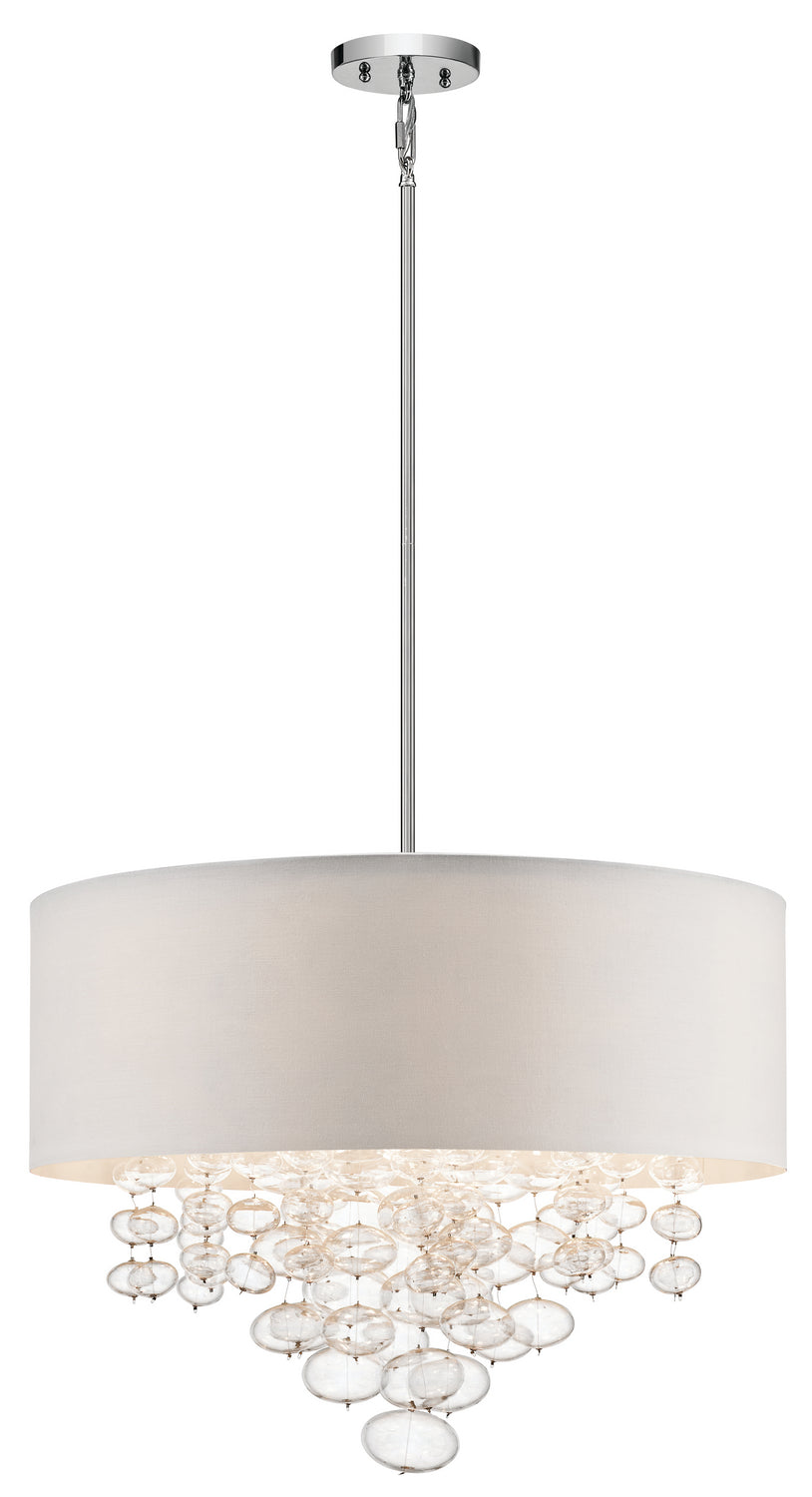 Piatt Five Light Pendant in Chrome