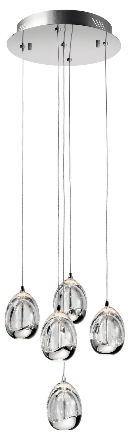 Lavinia LED Pendant in Chrome
