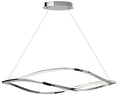 Meridian LED Chandelier in Chrome