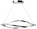 Meridian LED Chandelier in Chrome