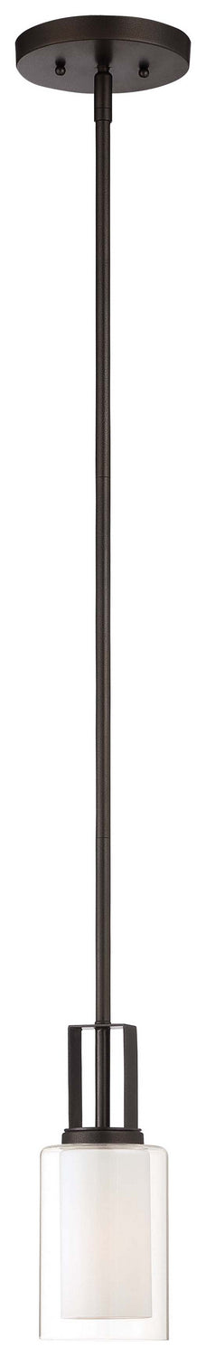 Parsons Studio One Light Mini Pendant in Smoked Iron