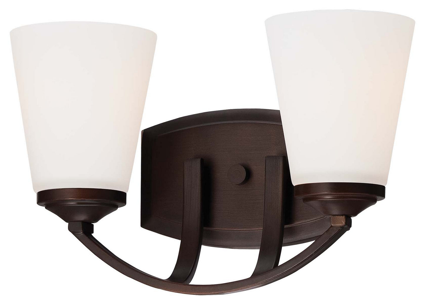 Overland Park Two Light Bath in Vintage Bronze