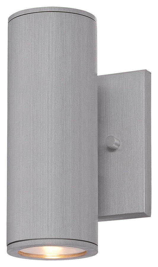 Skyline LED Outdoor Wall Mount in Brushed Aluminum