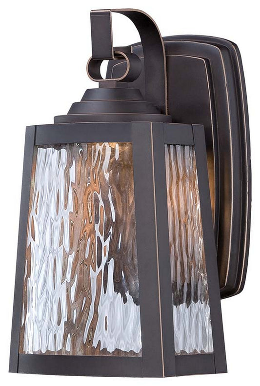 Talera LED Outdoor Wall Mount in Oil Rubbed Bronze w/Gold Highlights