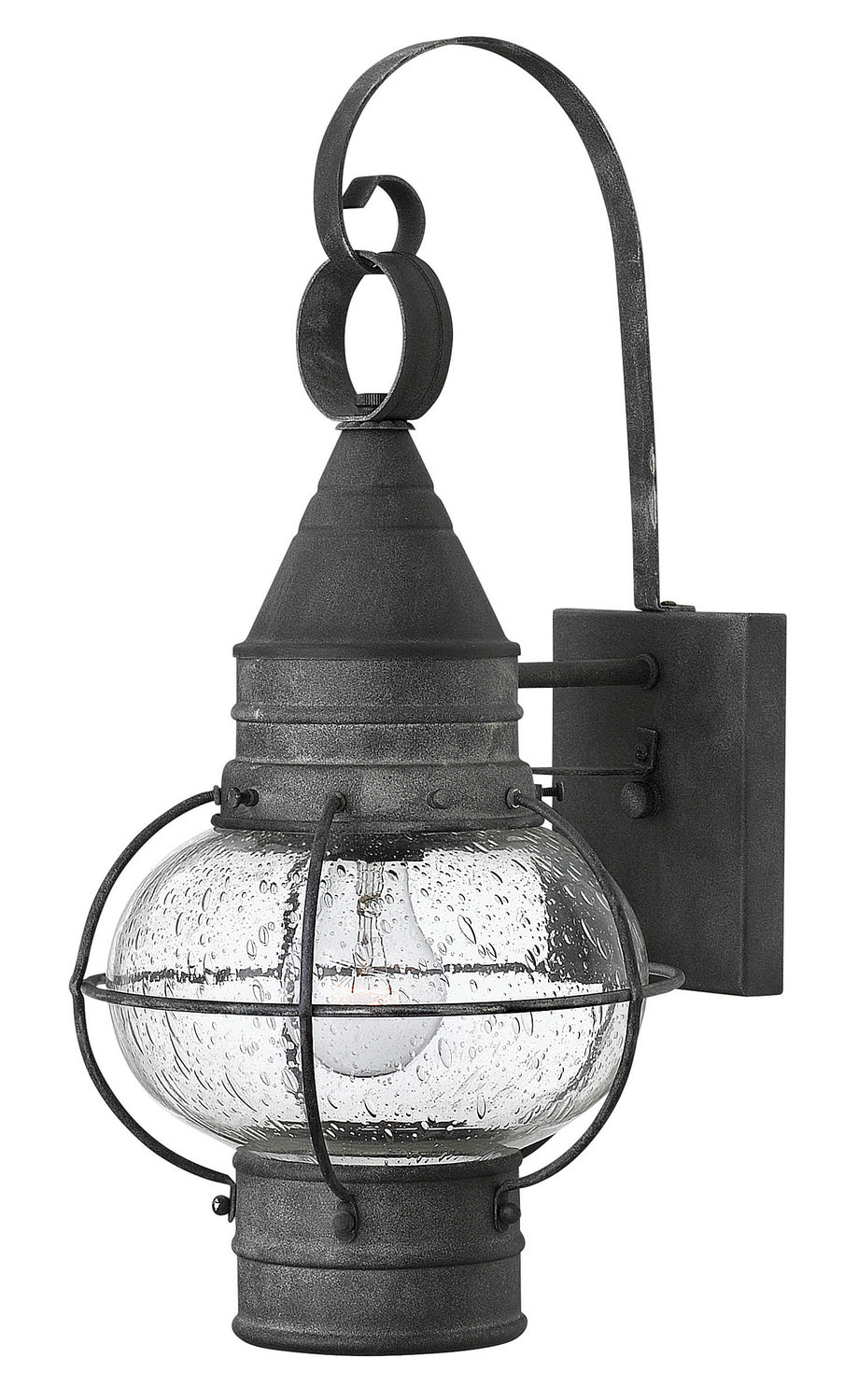 Cape Cod LED Wall Mount in Aged Zinc