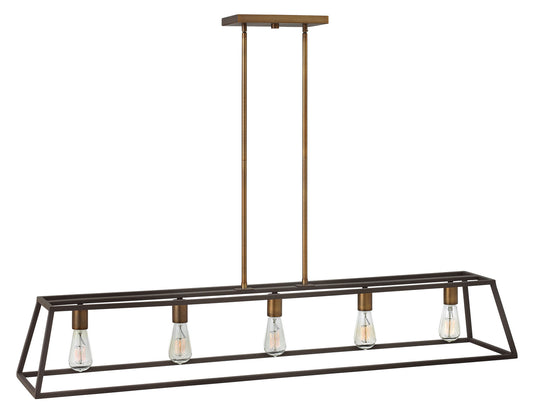 Fulton LED Chandelier in Bronze