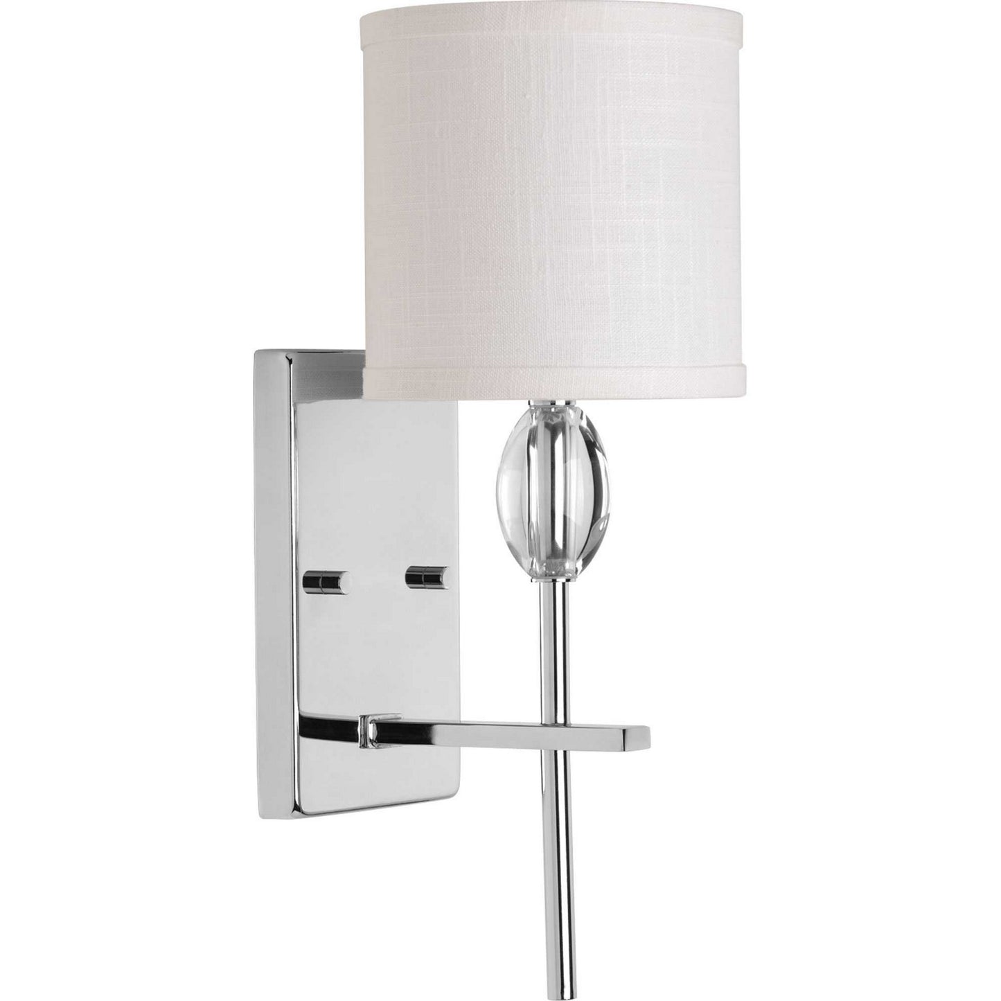 Status One Light Bath Bracket in Polished Chrome